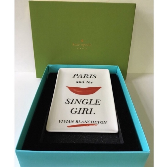 kate spade Accessories - Kate Spade Lenox trinket dish Paris